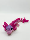 Baby Axolotl Drachen - Bewegliche Drachen, Fidget Toy für Erwachsene